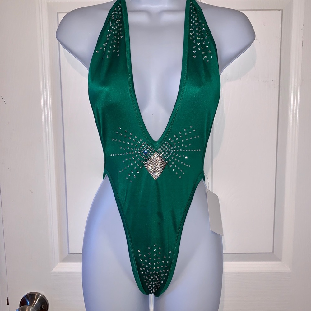 Exotic dancewear one piece